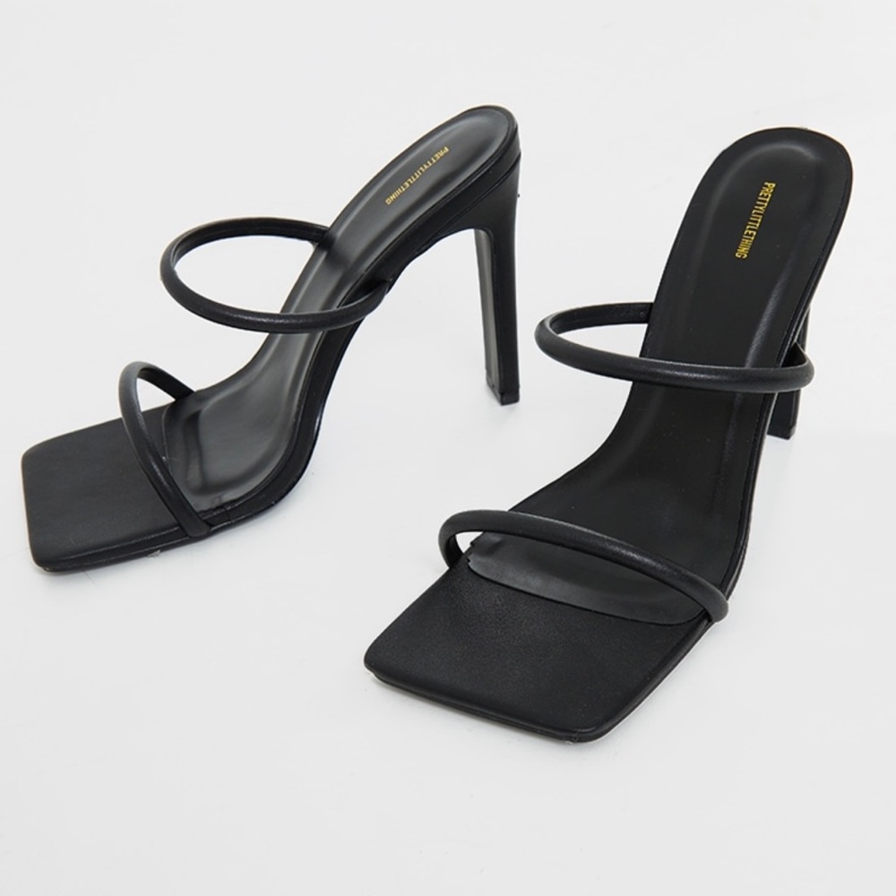 Beautiful New PrettyLittleThings heels!If you’ve any questions,just let us know